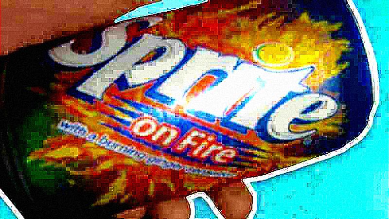 Sprite On Fire